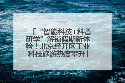 “智能科技+科普研学”解锁假期新体验！北京经开区工业科技旅游热度攀升