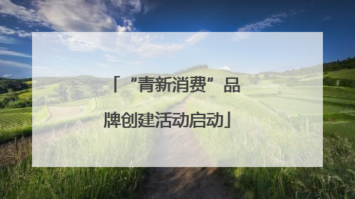 “青新消费”品牌创建活动启动