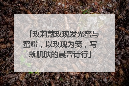 玫莉蔻玫瑰发光蜜与蜜粉，以玫瑰为笺，写就肌肤的晨昏诗行