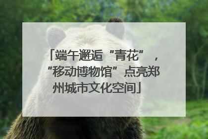 端午邂逅“青花”，“移动博物馆”点亮郑州城市文化空间