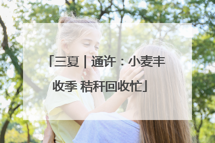 三夏｜通许：小麦丰收季 秸秆回收忙