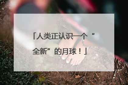 人类正认识一个“全新”的月球！