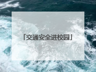 交通安全进校园