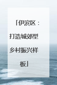 伊滨区：打造城郊型乡村振兴样板