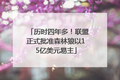 历时四年多！联盟正式批准森林狼以15亿美元易主
