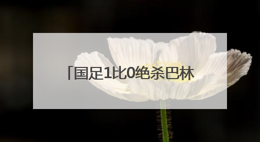 国足1比0绝杀巴林，避免小组垫底！