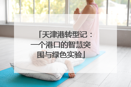 天津港转型记：一个港口的智慧突围与绿色实验