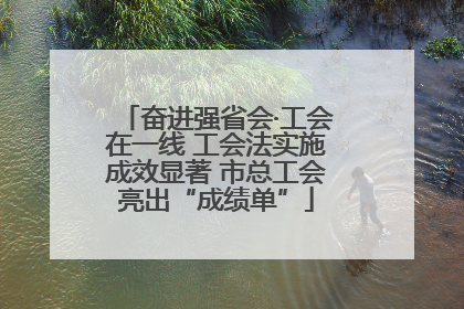 奋进强省会·工会在一线 工会法实施成效显著 市总工会亮出“成绩单”