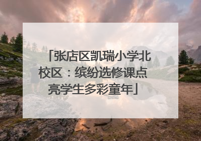 张店区凯瑞小学北校区：缤纷选修课点亮学生多彩童年