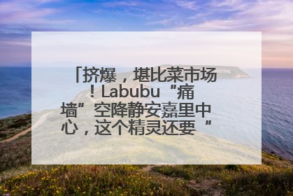 挤爆，堪比菜市场！Labubu“痛墙”空降静安嘉里中心，这个精灵还要“突袭”便利店？