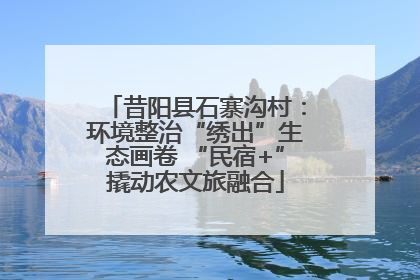 昔阳县石寨沟村：环境整治“绣出”生态画卷 “民宿+”撬动农文旅融合