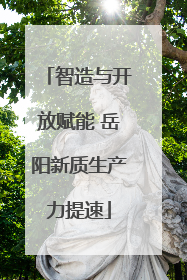 智造与开放赋能 岳阳新质生产力提速