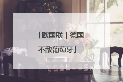 欧国联｜德国不敌葡萄牙