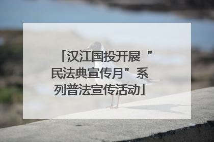 汉江国投开展“民法典宣传月”系列普法宣传活动