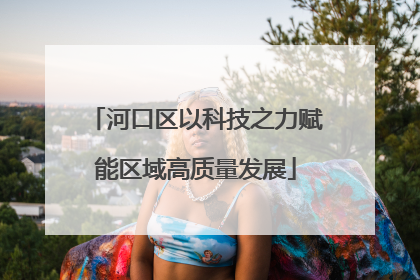 河口区以科技之力赋能区域高质量发展