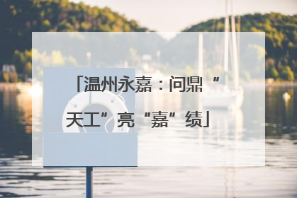 温州永嘉：问鼎“天工”亮“嘉”绩