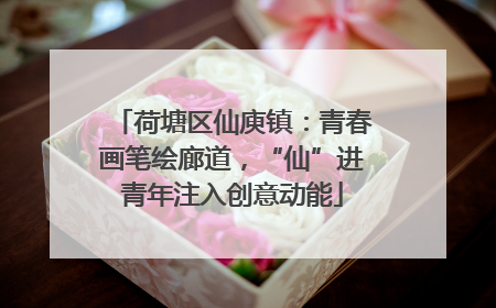 荷塘区仙庾镇：青春画笔绘廊道，“仙”进青年注入创意动能