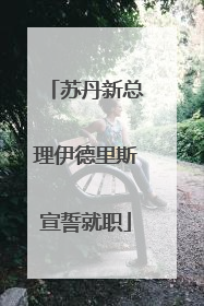 苏丹新总理伊德里斯宣誓就职