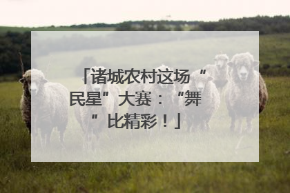 诸城农村这场“民星”大赛：“舞”比精彩！
