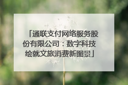 通联支付网络服务股份有限公司：数字科技绘就文旅消费新图景