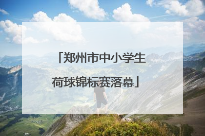 郑州市中小学生荷球锦标赛落幕