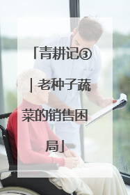 青耕记③｜老种子蔬菜的销售困局