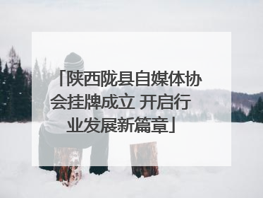 陕西陇县自媒体协会挂牌成立 开启行业发展新篇章
