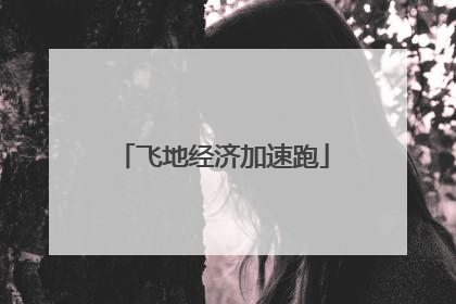 飞地经济加速跑