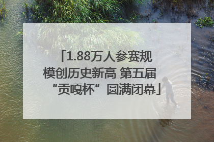 1.88万人参赛规模创历史新高 第五届“贡嘎杯”圆满闭幕
