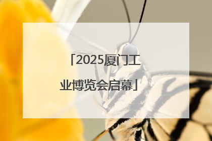 2025厦门工业博览会启幕