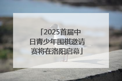2025首届中日青少年围棋邀请赛将在洛阳启幕