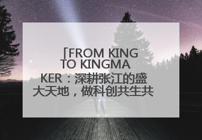 FROM KING TO KINGMAKER：深耕张江的盛大天地，做科创共生共荣体系的践行者