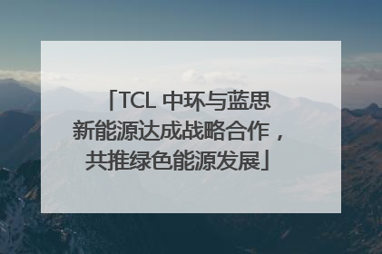 TCL 中环与蓝思新能源达成战略合作，共推绿色能源发展